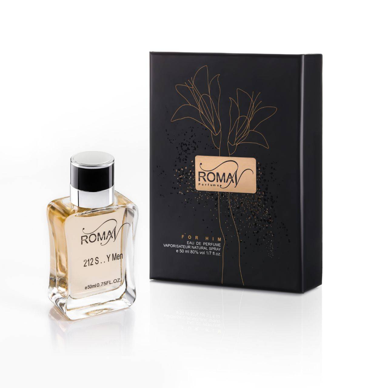 212 S..Y Men عطر ادکلن مردانه رومَن (Roman) مدل 212Sexy Men – جذابیتی مرموز و مغناطیسی - Image 1