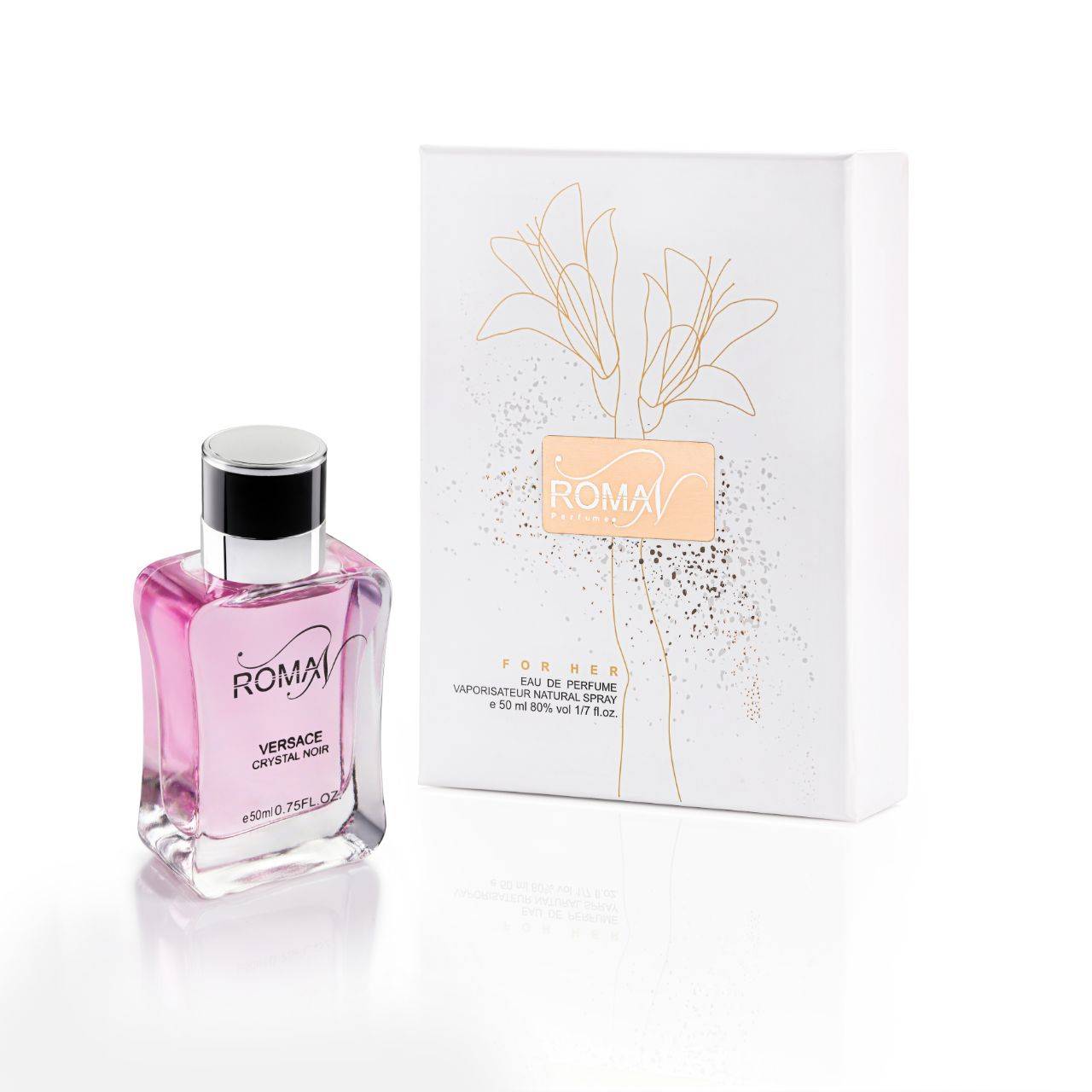VERSACE CRYSTAL NOIR عطر ادکلن زنانه رومَن (Roman) مدل VERSACE CRYSTAL NOIR - Image 1